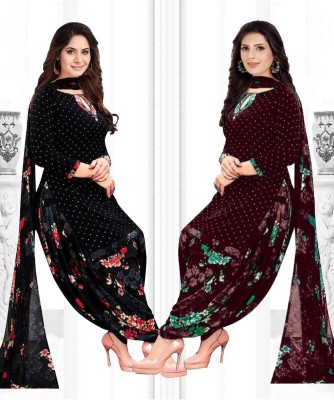 Caoimhe Crepe Printed Salwar Suit Material