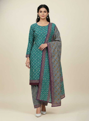 jeneric Pure Cotton Printed Salwar Suit Material