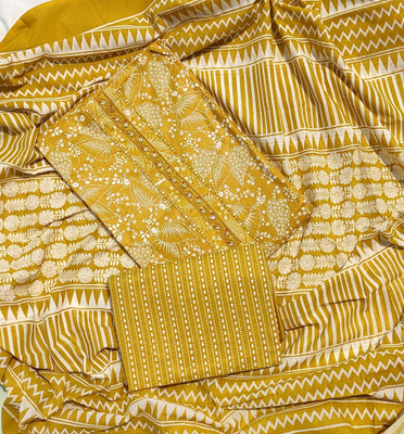 GC80 BY GAURI COLLECTION Pure Cotton Printed Salwar Suit Material
