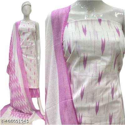 SS Handloom Pure Cotton Printed Salwar Suit Material