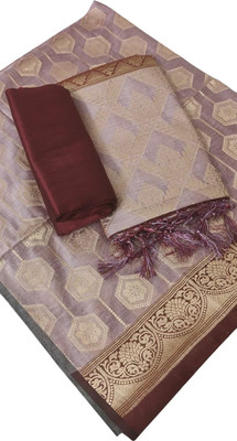 PoojaCreation Cotton Silk Self Design Salwar Suit Material