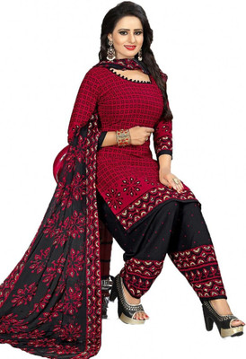nayan Crepe Printed Salwar Suit Material