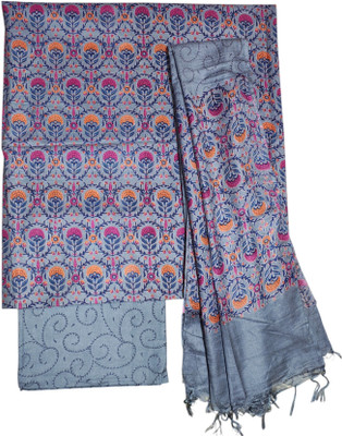 Ivikta Pure Silk Printed Salwar Suit Material