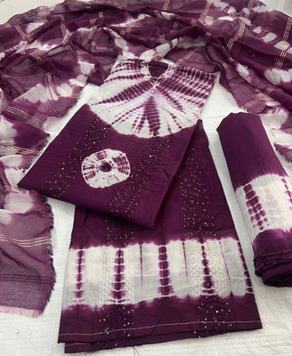 SAMJU Viscose Rayon Printed Kurta & Churidar Material
