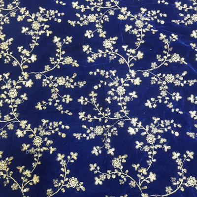 Seg Velvet Embellished Multi-purpose Fabric