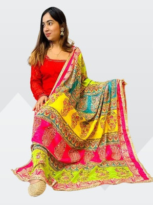Tathastufeb Silk Blend Printed Blouse Material