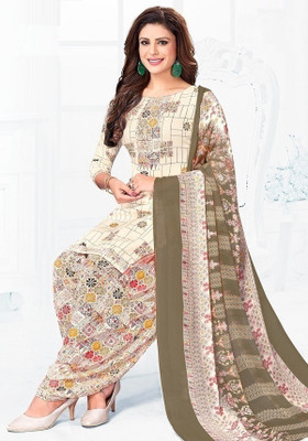 shyam enterprises Crepe Printed Salwar Suit Material