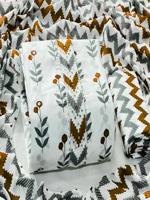 YANKITA Pure Cotton Printed Salwar Suit Material