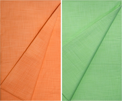 KUNDAN SULZ GWALIOR Cotton Blend Self Design Shirt Fabric