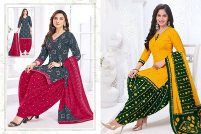laxmi creation Crepe Printed Salwar Suit Material