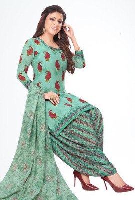 Krishani Creation Crepe Printed Salwar Suit Material