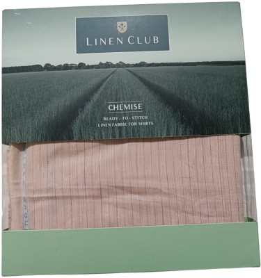 Linen Club Linen Checkered Shirt Fabric