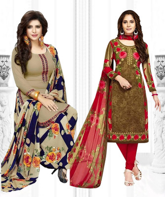 Caoimhe Crepe Printed Salwar Suit Material