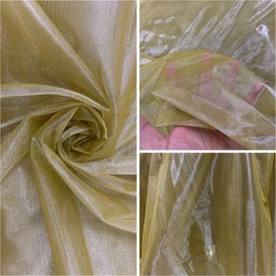 KRISHNAM TRENDS Organza Self Design Multi-purpose Fabric