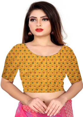 HouseOfCommon Silk Blend Embroidered Blouse Material
