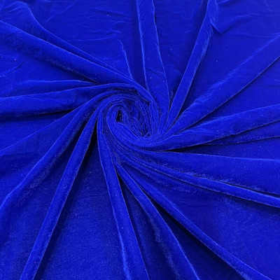 ALINA MODA Velvet Solid Multipurpose Running Fabric