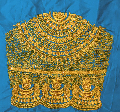 ORIGINEXCLUSIVE Art Silk Embroidered Blouse Material