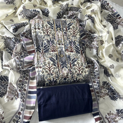 Printchoice Pure Cotton Printed Salwar Suit Material