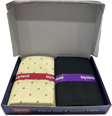 Raymond Cotton Blend Solid Shirt & Trouser Fabric