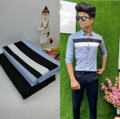 tmcretion Cotton Blend Printed Shirt & Trouser Fabric