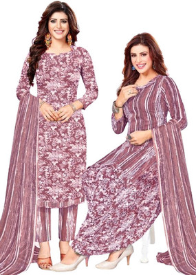 THIRA Crepe Printed Salwar Suit Material