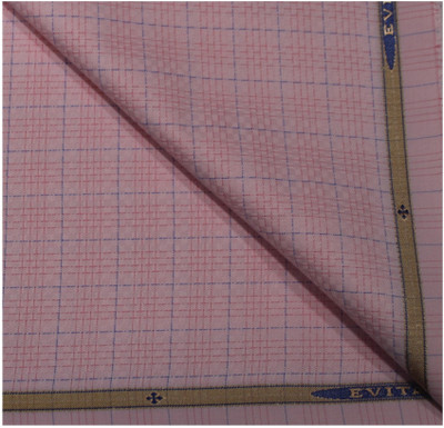 siyarams Pure Cotton Checkered Shirt Fabric
