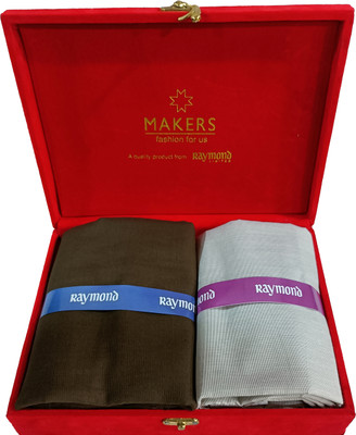 Raymond Pure Cotton Solid Shirt & Trouser Fabric