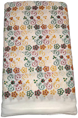 Rajani Cotton Blend Embroidered Blouse Material