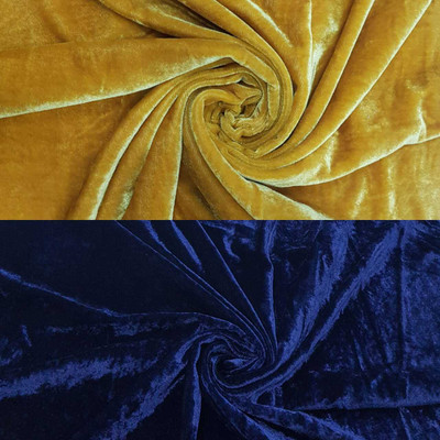 Seg Velvet Self Design Blouse Material