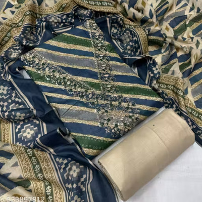 Meghdoot Textiles Pure Cotton Printed Salwar Suit Material