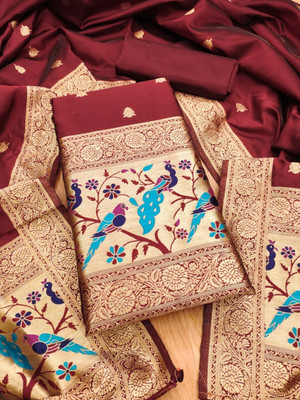 HouseOfCommon Cotton Silk Printed Salwar Suit Material