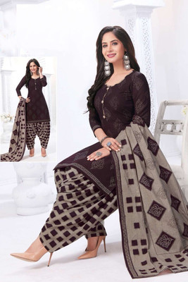 MORLY Crepe Printed Salwar Suit Material