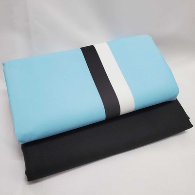 khodiyarfshion Polycotton Striped Shirt & Trouser Fabric