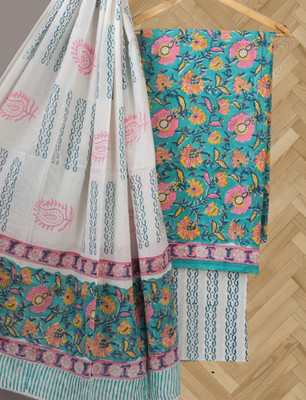RIGDOM Pure Cotton Printed Salwar Suit Material