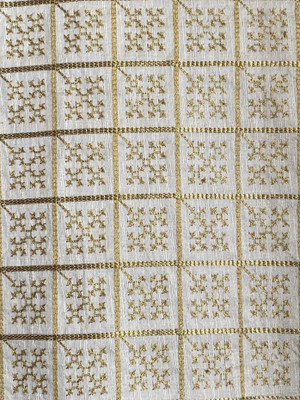 HouseOfCommon Silk Blend Embroidered Blouse Material