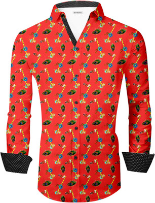 BUHA Polycotton Printed Shirt Fabric