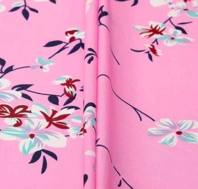 HOC Crepe Printed Kurta Fabric