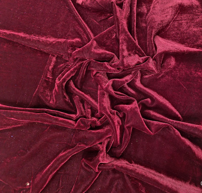 KDPM Velvet Solid Multipurpose Running Fabric