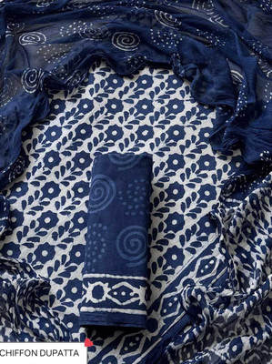 Eddika Pure Cotton Washed/Ombre Salwar Suit Material
