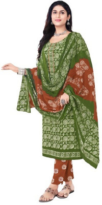 VIJAYDEEP SILK MILLS Art Silk Printed Salwar Suit Material