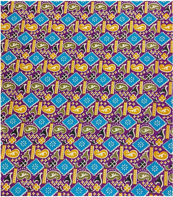 Sri Karpaga Silk Pure Cotton Floral Print Blouse Material