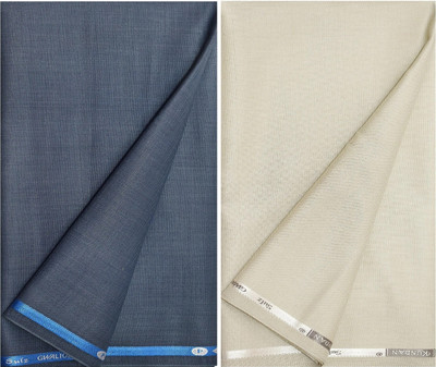 KUNDAN SULZ GWALIOR Viscose Rayon Solid Trouser Fabric