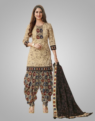 Nikshi Crepe Self Design Salwar Suit Material