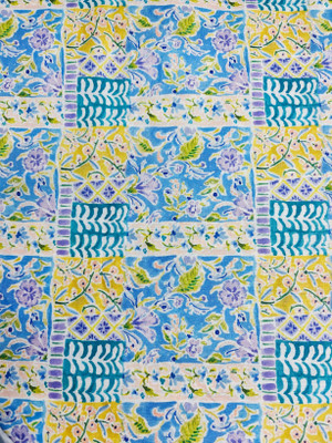 Avante Cotton Blend Floral Print Multipurpose Running Fabric