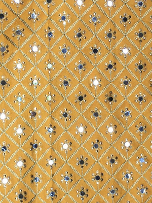 Dudheeba Textiles Silk Blend Printed Blouse Material