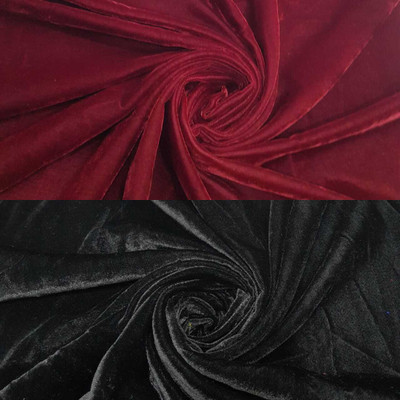 Seg Velvet Self Design Blouse Material
