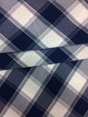 KRISDEE Pure Cotton Checkered Shirt Fabric