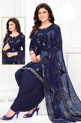 Ruhabs Crepe Solid Salwar Suit Material