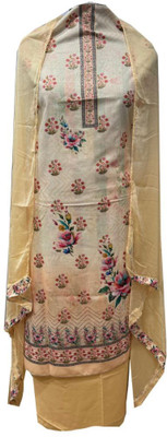 starmoda Cotton Blend Floral Print Salwar Suit Material