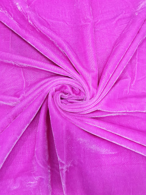 Seg Velvet Solid Multipurpose Running Fabric